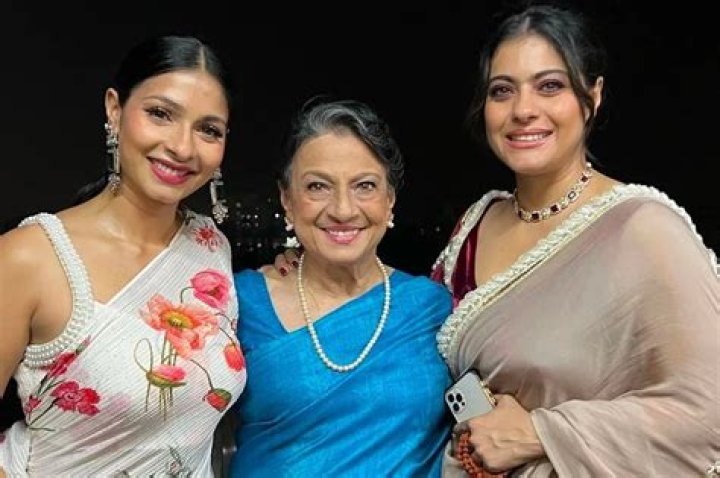 Who is Kajol mother?